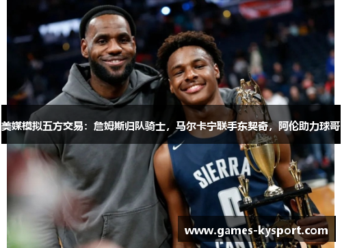 美媒模拟五方交易：詹姆斯归队骑士，马尔卡宁联手东契奇，阿伦助力球哥